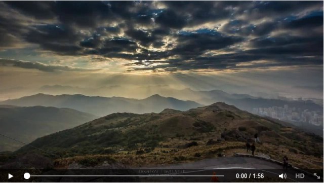 Dedicated to.... 大帽山 Time lapse year 2013